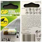 Pila Alcalina 476A GP 6V - 4lr44 o 28a - Imagen 2