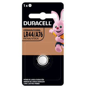pila boton duracell LR44