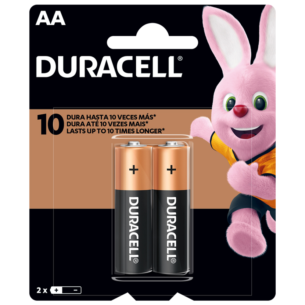 ILAS DURACELL ALCALINAS AA X2