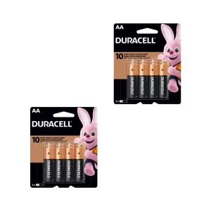 Pack 16 pilas AA Duracell alcalinas en blister de 8 - OK