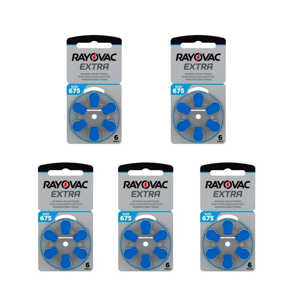 Pila Auditiva 675 zinc aire pr44 rayovac extra pack 30 - OK Pila Auditiva 675 zinc aire pr44 rayovac extra pack 30 - OK