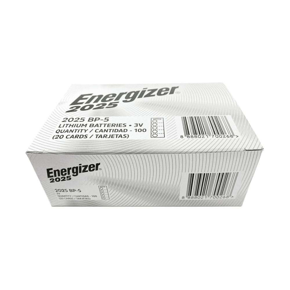 CR2025 Energizer Caja 100 pilas ok Cr2025 Litio 3v