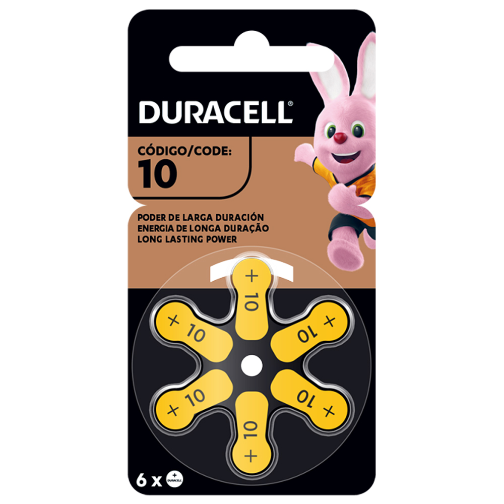 Pilas 10 Auditivas Duracell Activair Pr70 - Pack 60 - Imagen 3