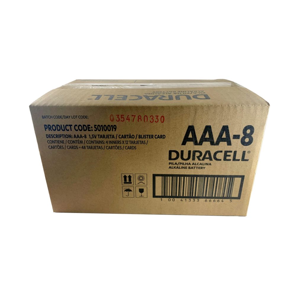 Pack 12 Pilas AAA Duracell - Triple A