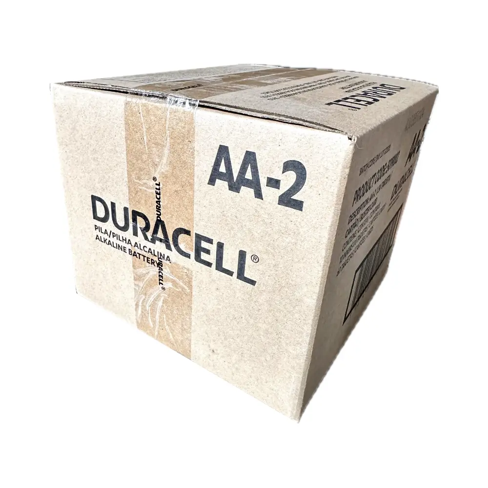 Pilas alcalinas AA Duracell prepicadas pack 12 unidades en pares en caja - ok Pilas alcalinas AA Duracell prepicadas pack 12 unidades en pares en caja