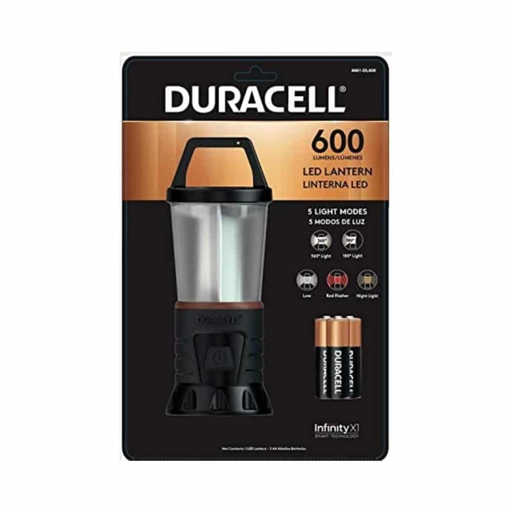 Linterna 600 duracell OK Farol 600 lm 5 funciones iluminación amplia - Incluye Pilas