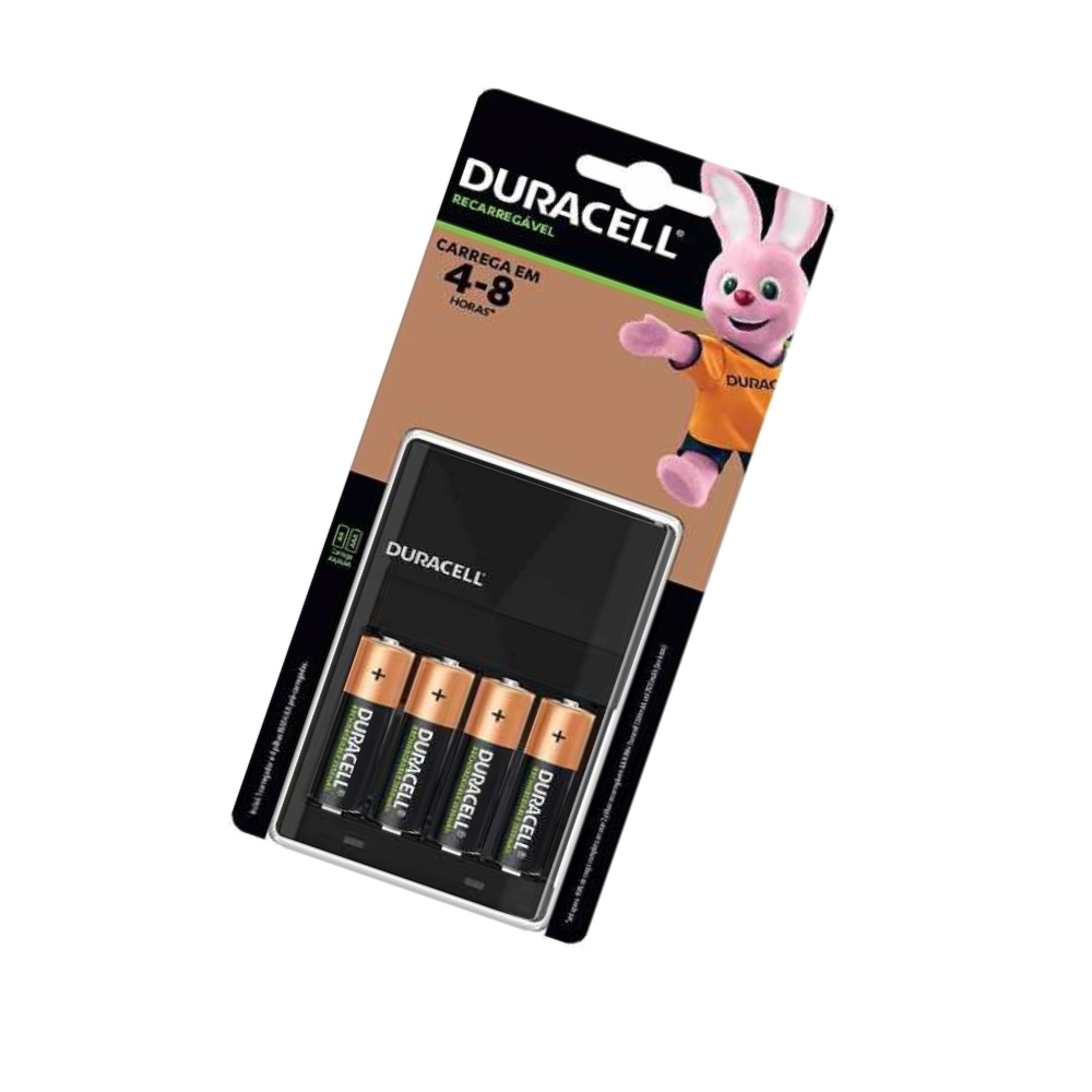 Cargador Duracell 4 pilas AA AAA Cargador Duracell