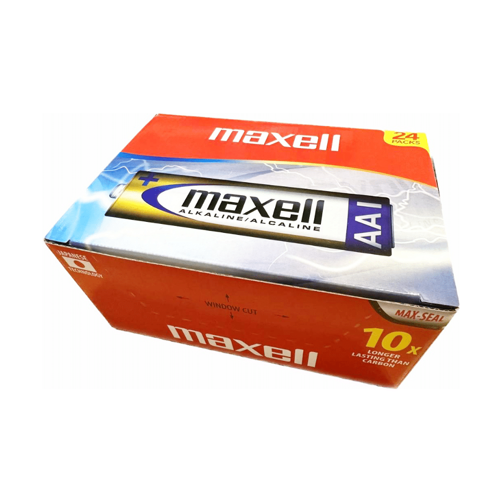 Caja 48 Pilas AA en pack de 2 Maxell Alcalinas OK Pila AA alcalina Maxell en Set de 2 lr6 - Caja 48 - Imagen 1