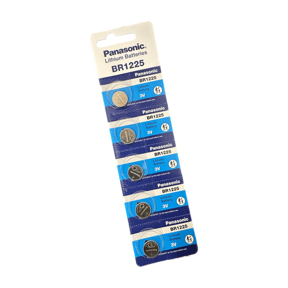 Br1225 Panasonic tira 5 litio 3v ok Panasonic BR1225 reemplaza CR1225