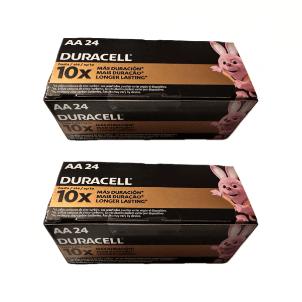 Duracell pilas alcalinas AA pack 48