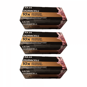 Duracell pilas alcalinas AA pack 72