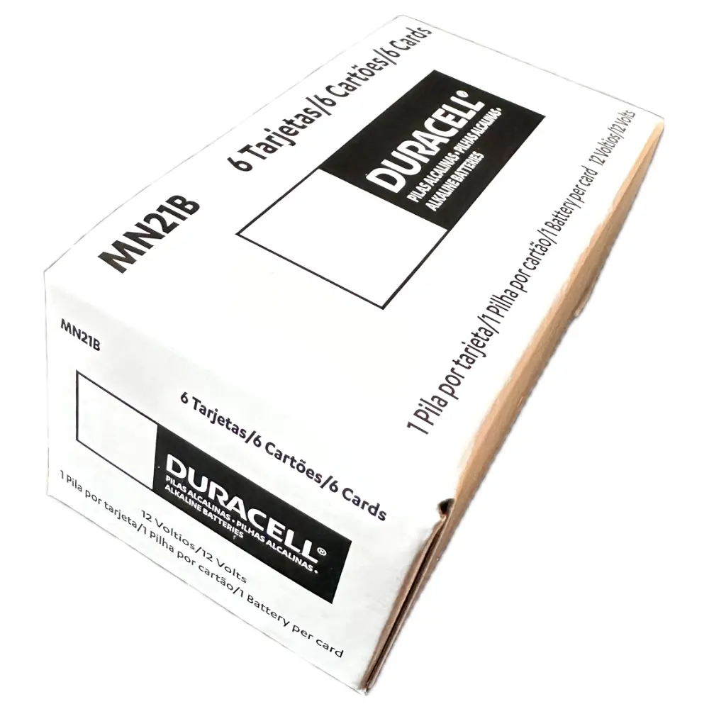 23a 12v duracell mn21 alcalina especializada caja 6 - edit Pila Alcalina 23a Duracell a23 12v mn21 - Caja 6 - Imagen 1