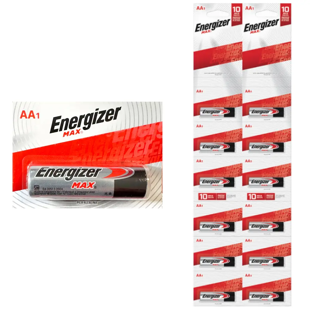 Blister 12 pilas aa energizer prepicada individual – ok2 Blister 12 pilas aa energizer prepicada individual