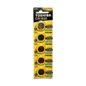 Cr1620 litio 3v Toshiba - Blíster 5