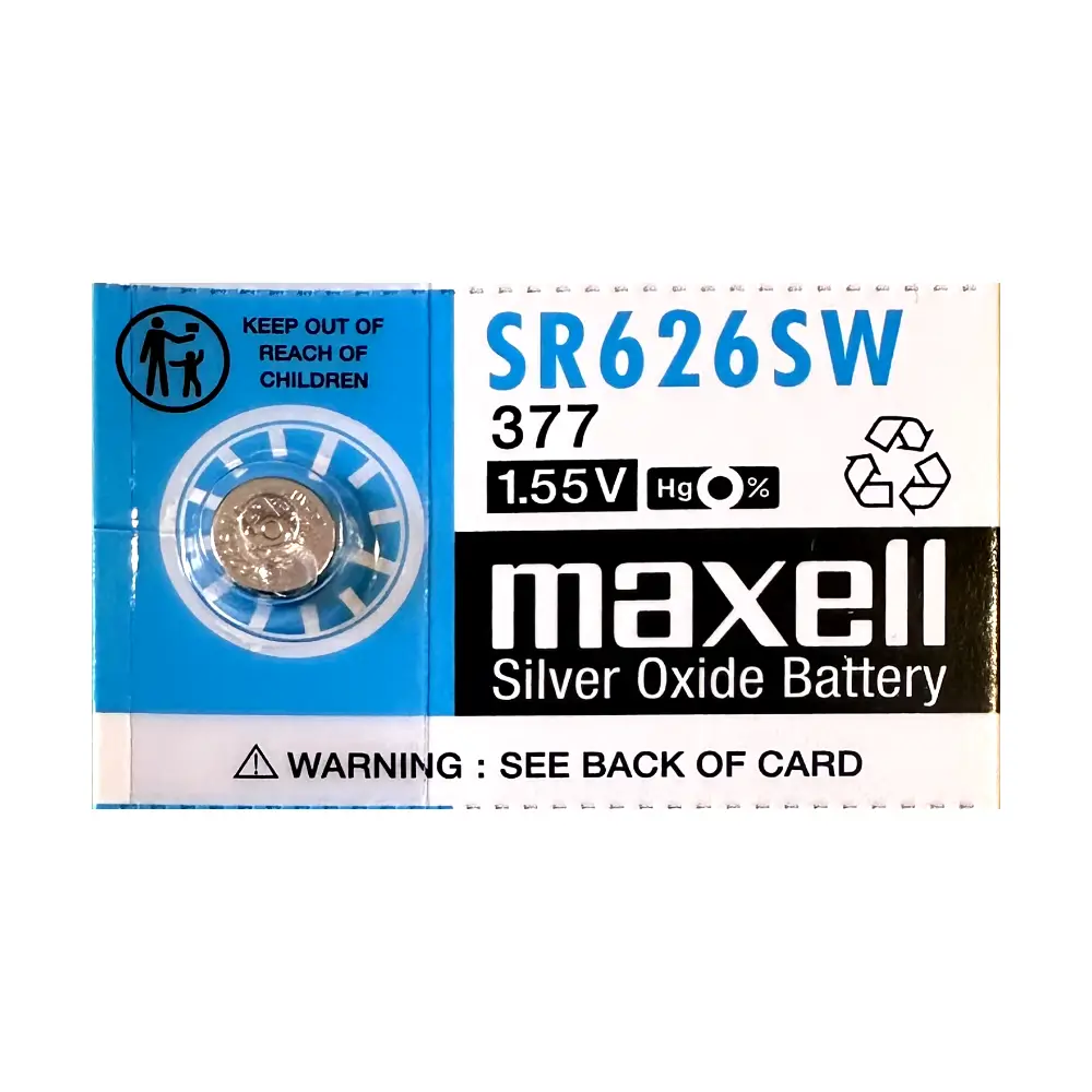 Sr626 Maxell unidad 1,55v 377 - ok Sr626 Maxell unidad 1,55v 377