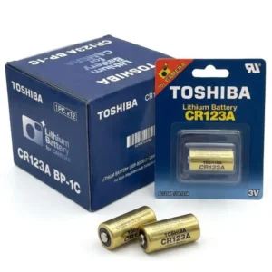 Cr123 litio 3v toshiba caja 12 blisters unitario